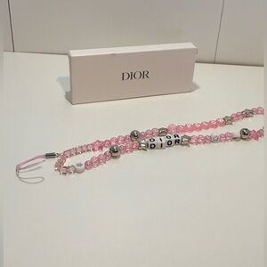 Dior phone charm